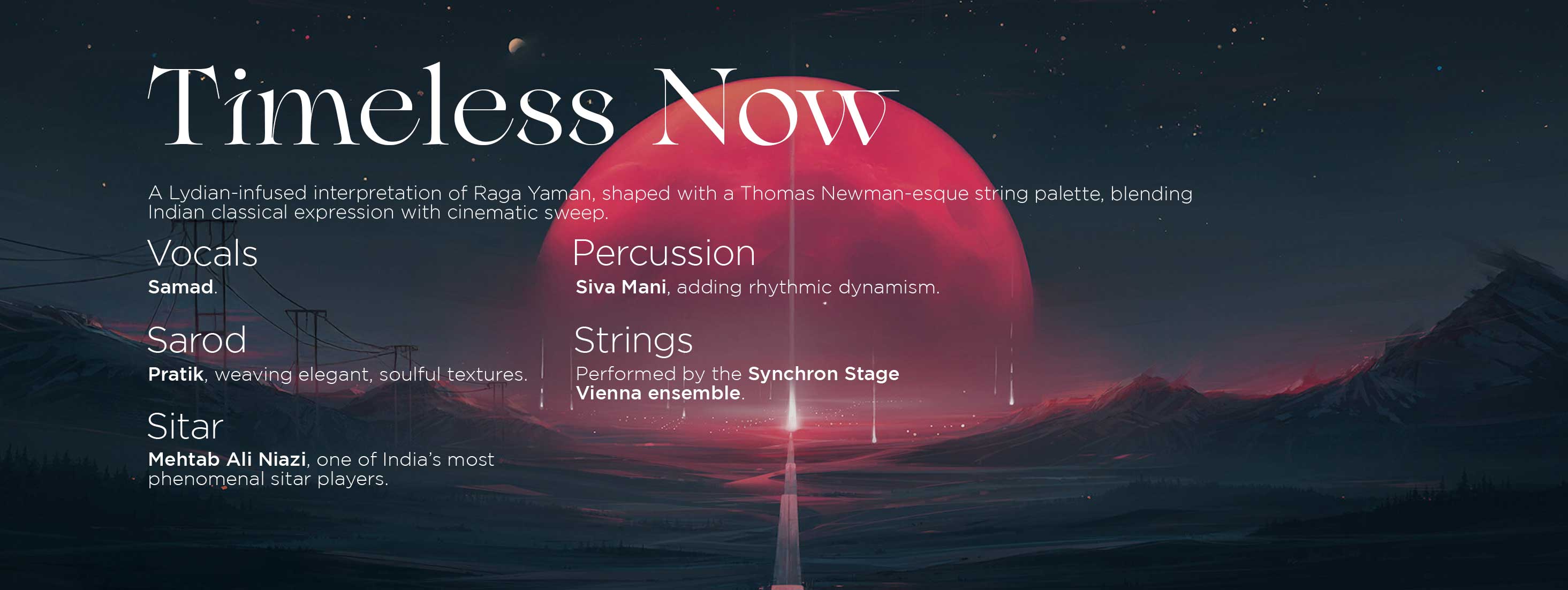 Album Section Desktop | Timeless Now