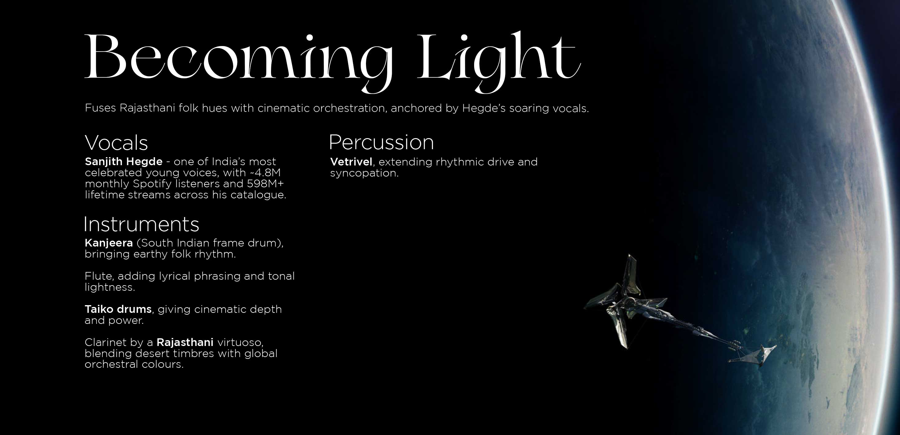 Album Section Desktop | Becoming Light